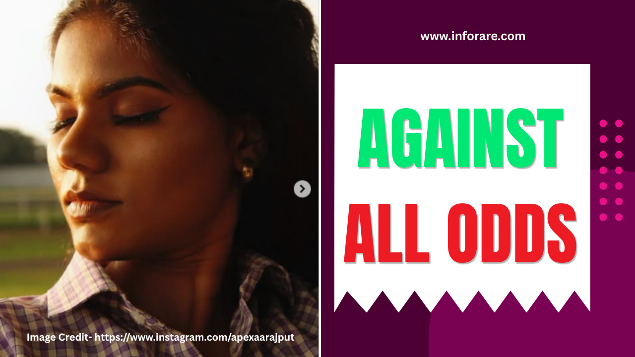 Portrait of a young Indian woman from Nagpur, symbolizing a small-town girl’s journey from financial hardship to a viral success story watched by millions.